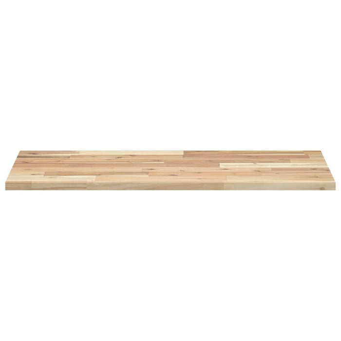 Rafturi suspendate 2 buc. 80x40x2 cm lemn masiv acacia netratat - WALTI WALTI