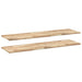 Rafturi suspendate 2 buc. 160x40x2cm lemn masiv acacia netratat - WALTI WALTI