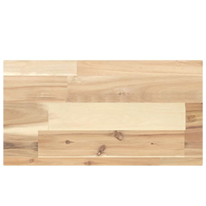 Rafturi suspendate 4 buc. 40x20x4 cm lemn masiv acacia netratat WALTI