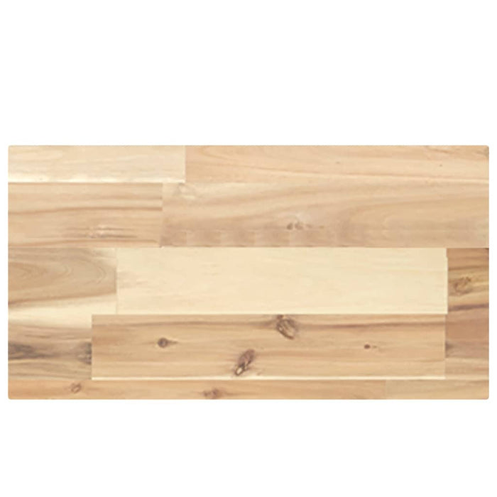 Raft suspendat, 60x20x4 cm, lemn masiv de acacia netratat - WALTI WALTI