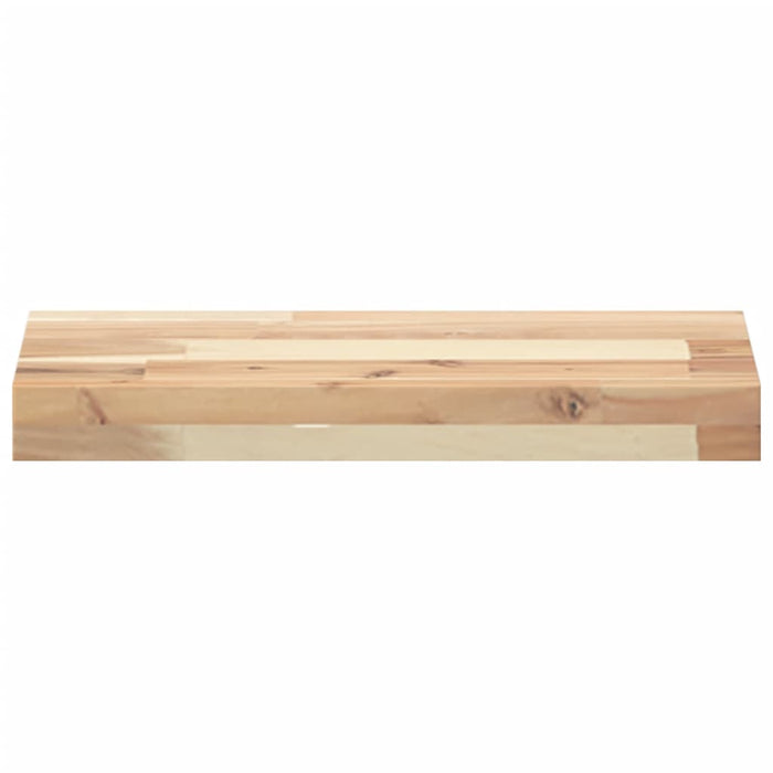 Rafturi suspendate 4 buc. 60x20x4 cm lemn masiv acacia netratat WALTI