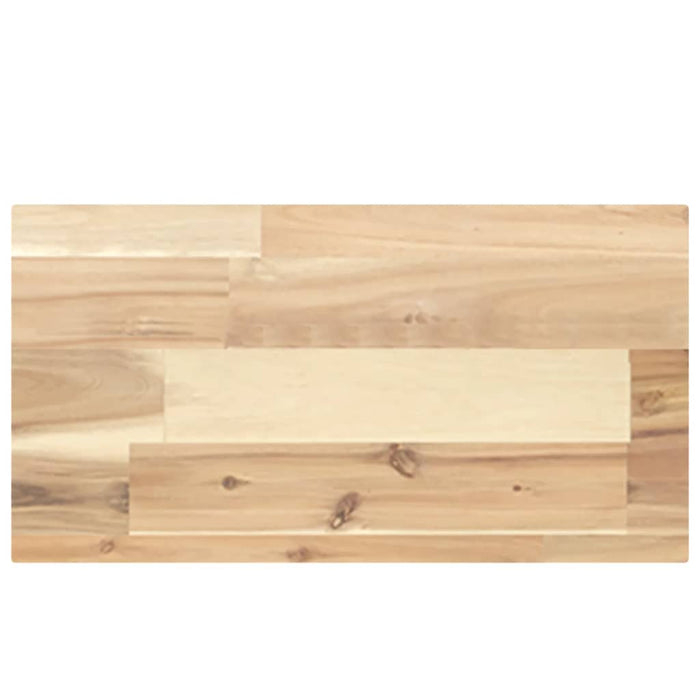 Rafturi suspendate 4 buc. 60x20x4 cm lemn masiv acacia netratat WALTI