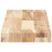 Rafturi suspendate 3 buc. 80x20x4 cm lemn masiv acacia netratat - WALTI WALTI