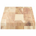 Rafturi suspendate 4 buc. 80x20x4 cm lemn masiv acacia netratat - WALTI WALTI