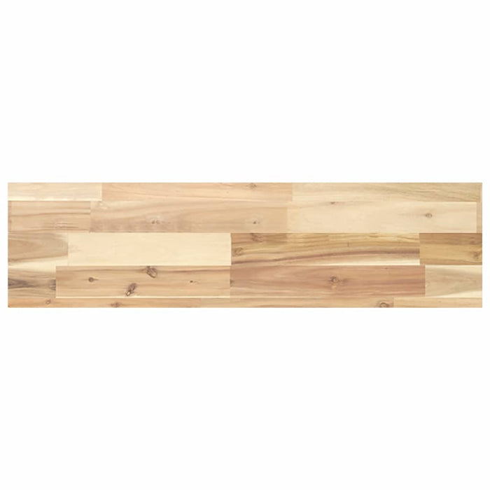 Raft plutitor, 100x20x4 cm, lemn masiv de acacia netratat - WALTI WALTI
