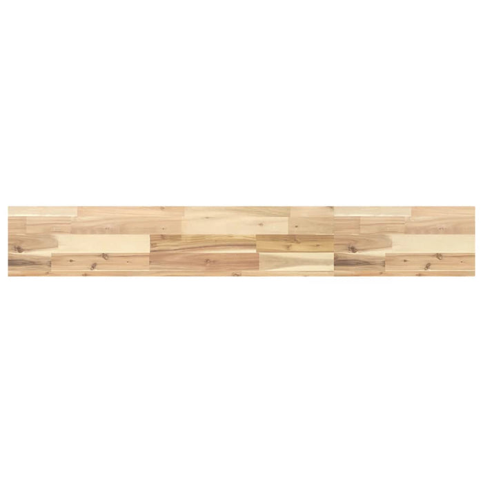 Raft plutitor, 120x20x4 cm, lemn masiv de acacia netratat - WALTI WALTI