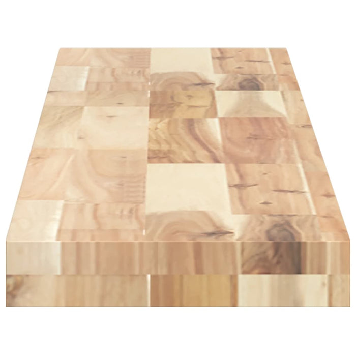 Raft plutitor, 120x20x4 cm, lemn masiv de acacia netratat - WALTI WALTI