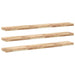 Rafturi plutitoare 3 buc. 140x20x4cm lemn masiv acacia netratat - WALTI WALTI