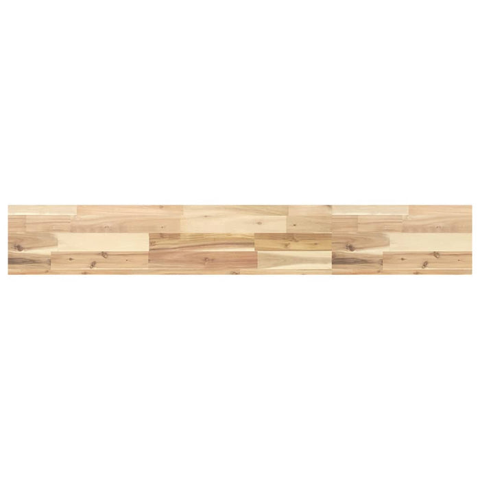 Rafturi suspendate 4 buc. 160x20x4cm lemn masiv acacia netratat WALTI