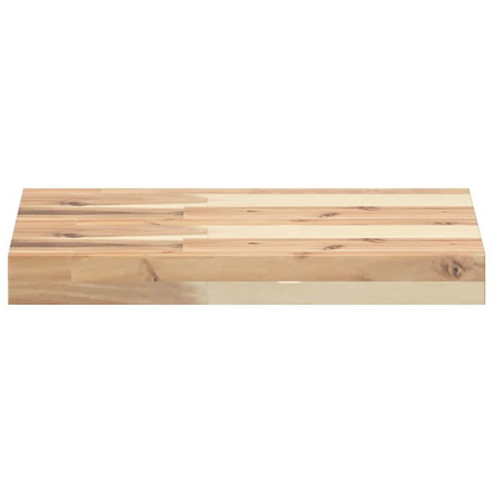 Raft suspendat, 40x30x4 cm, lemn masiv de acacia netratat - WALTI WALTI