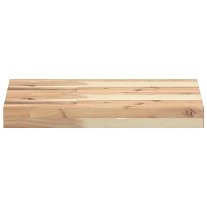 Rafturi suspendate 3 buc. 60x30x2 cm lemn masiv acacia netratat WALTI