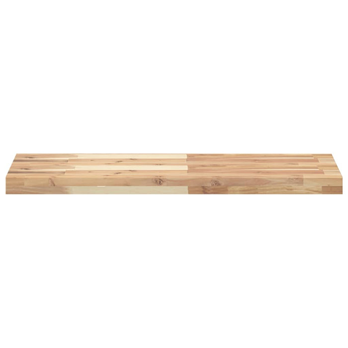 Raft suspendat, 80x30x4 cm, lemn masiv de acacia netratat - WALTI WALTI