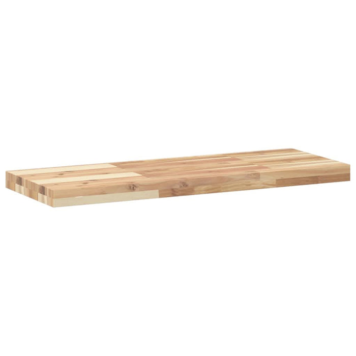 Rafturi suspendate 3 buc. 100x30x4cm lemn masiv acacia netratat WALTI