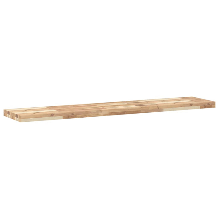 Rafturi suspendate 2 buc. 160x30x4cm lemn masiv acacia netratat - WALTI WALTI