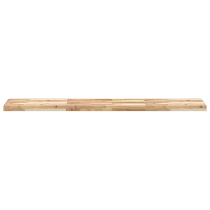 Rafturi suspendate 2 buc. 160x30x4cm lemn masiv acacia netratat - WALTI WALTI