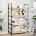 Rafturi plutitoare 2 buc. 100x40x4cm lemn masiv acacia netratat - WALTI WALTI