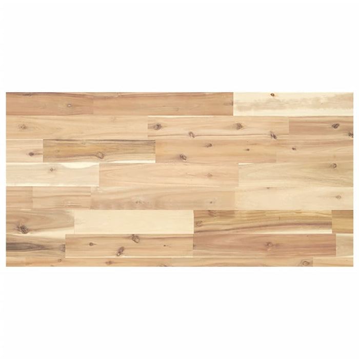 Rafturi suspendate 3 buc. 100x40x4cm lemn masiv acacia netratat WALTI