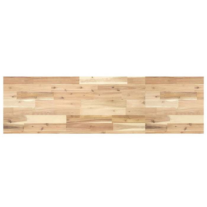 Rafturi suspendate 2 buc. 120x40x4cm lemn masiv acacia netratat WALTI