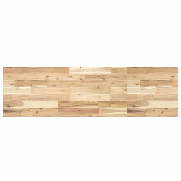 Rafturi plutitoare 3 buc. 120x40x4cm lemn masiv acacia netratat WALTI