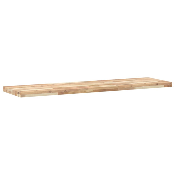 Rafturi plutitoare 4 buc. 120x40x4cm lemn masiv acacia netratat WALTI