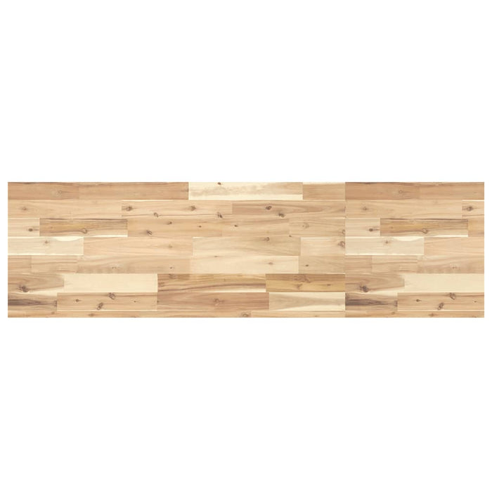 Rafturi plutitoare 4 buc. 120x40x4cm lemn masiv acacia netratat WALTI