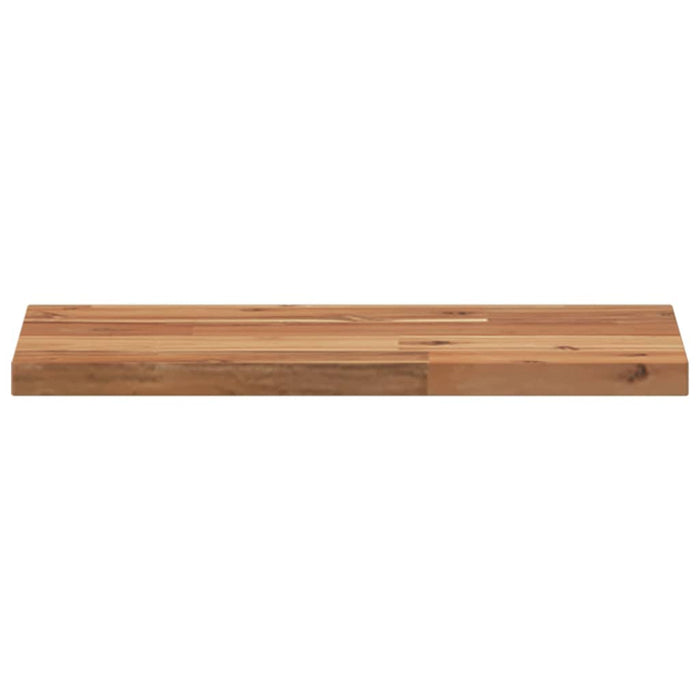 Rafturi suspendate 2 buc. 40x20x2 cm lemn masiv acacia netratat WALTI