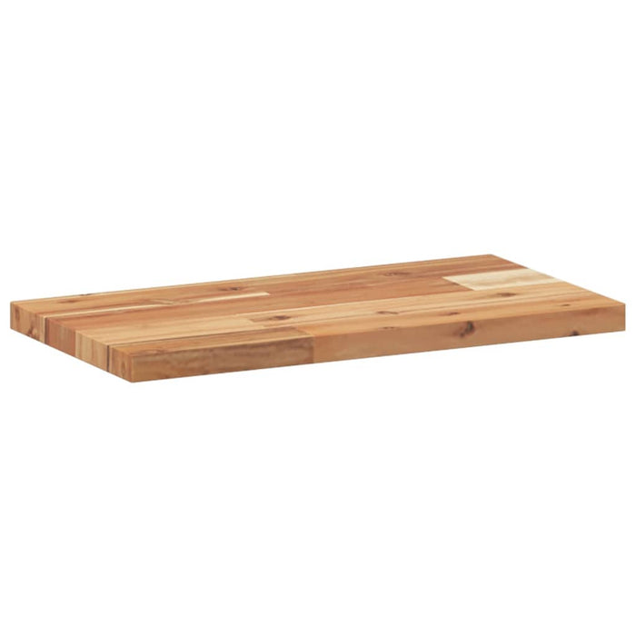Rafturi suspendate 3 buc. 40x20x2 cm lemn masiv acacia netratat WALTI