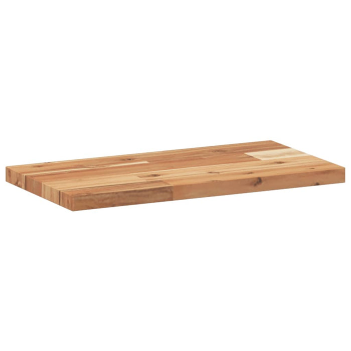 Rafturi suspendate 3 buc. 40x20x2 cm lemn masiv acacia netratat WALTI
