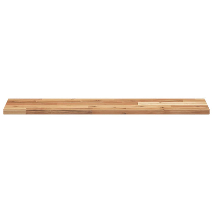 Rafturi suspendate 2 buc. 80x20x2 cm lemn masiv acacia netratat - WALTI WALTI