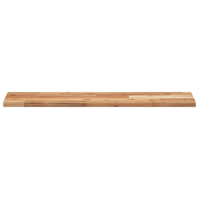 Rafturi suspendate 2buc. 100x20x2 cm lemn masiv acacia netratat - WALTI WALTI