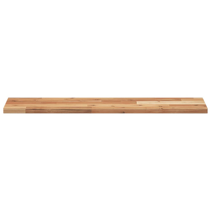 Rafturi suspendate 3 buc. 100x20x2cm lemn masiv acacia netratat - WALTI WALTI