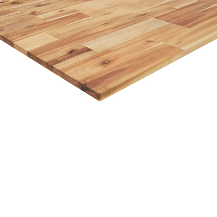 Raft suspendat 120x20x2 cm lemn masiv acacia netratat - WALTI WALTI