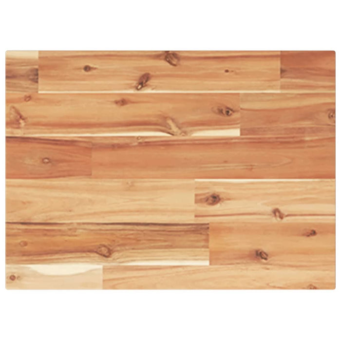 Rafturi suspendate 4 buc. 40x30x2 cm lemn masiv acacia netratat - WALTI WALTI