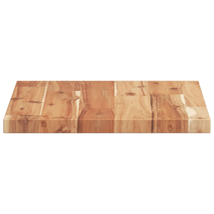 Raft suspendat 60x30x2 cm lemn masiv acacia netratat WALTI