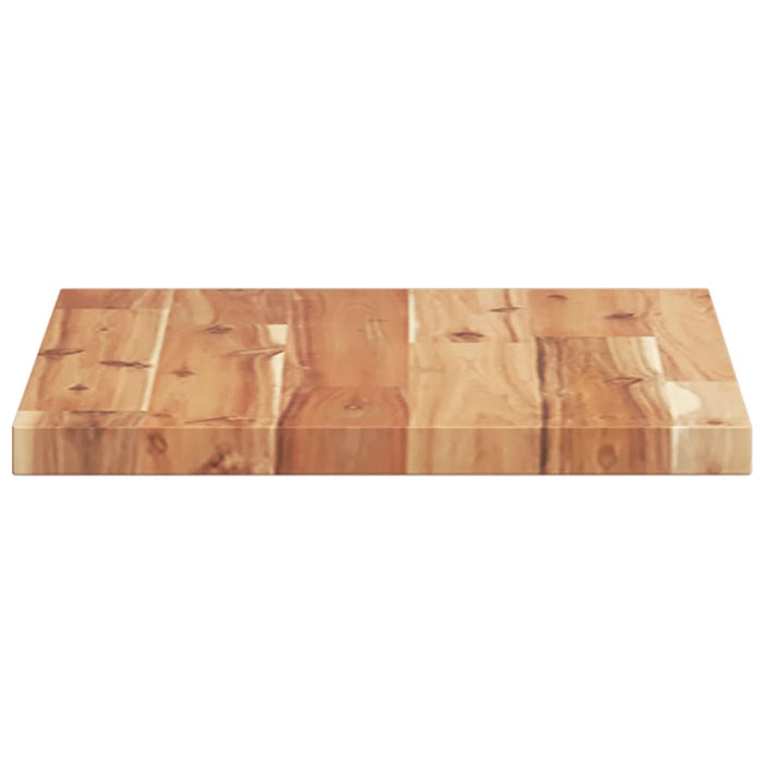Rafturi suspendate 2 buc. 60x30x2 cm lemn masiv acacia netratat WALTI
