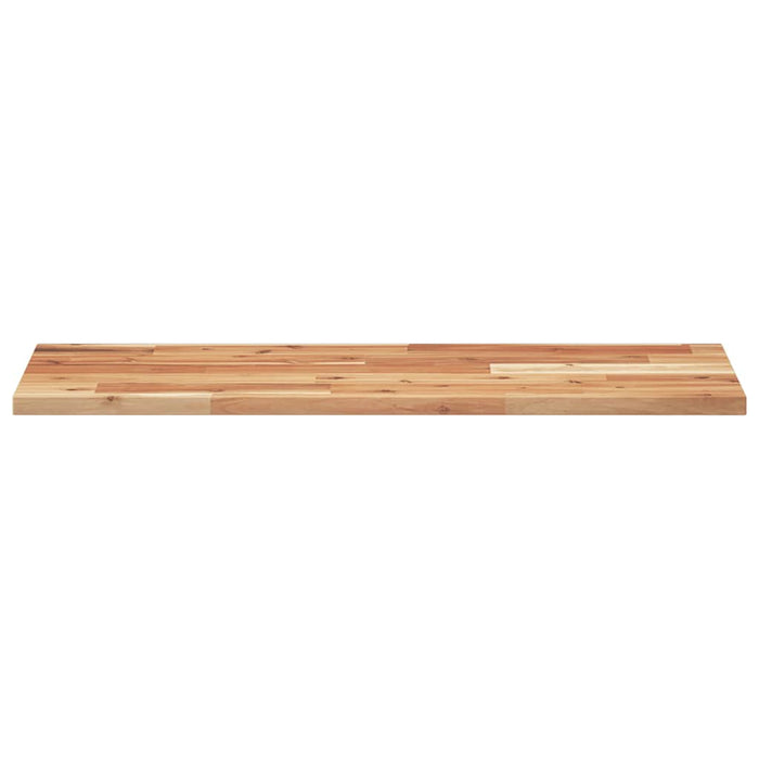 Rafturi suspendate 2 buc. 80x30x2 cm lemn masiv acacia netratat - WALTI WALTI
