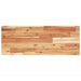 Raft suspendat 100x30x2 cm lemn masiv acacia netratat - WALTI WALTI