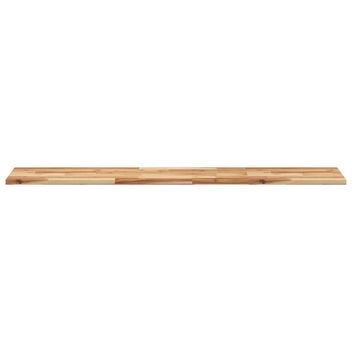 Rafturi suspendate 2 buc. 140x30x2cm lemn masiv acacia netratat - WALTI WALTI