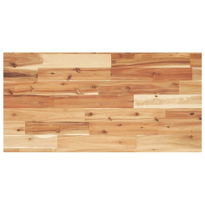 Rafturi suspendate 2 buc. 60x40x2 cm lemn masiv acacia netratat - WALTI WALTI