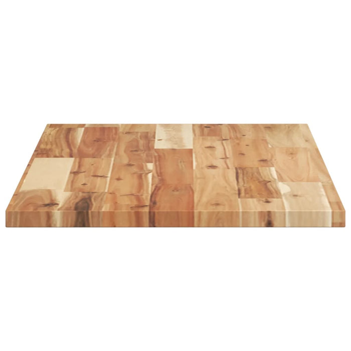 Rafturi suspendate 4 buc. 80x40x2 cm lemn masiv acacia netratat - WALTI WALTI