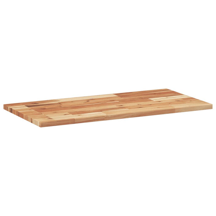 Rafturi suspendate 4 buc. 80x40x2 cm lemn masiv acacia netratat - WALTI WALTI