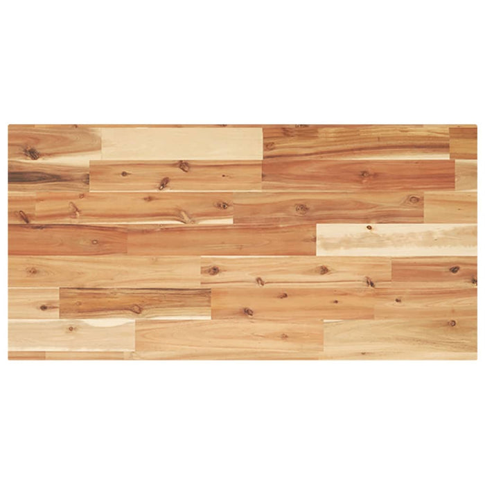 Rafturi suspendate 4 buc. 80x40x2 cm lemn masiv acacia netratat - WALTI WALTI