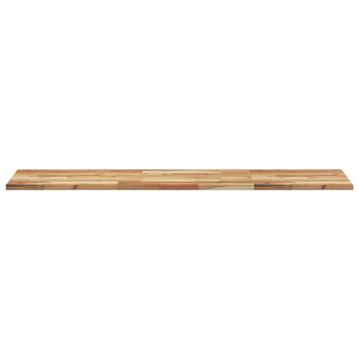 Rafturi suspendate 2 buc. 120x40x2cm lemn masiv acacia netratat - WALTI WALTI