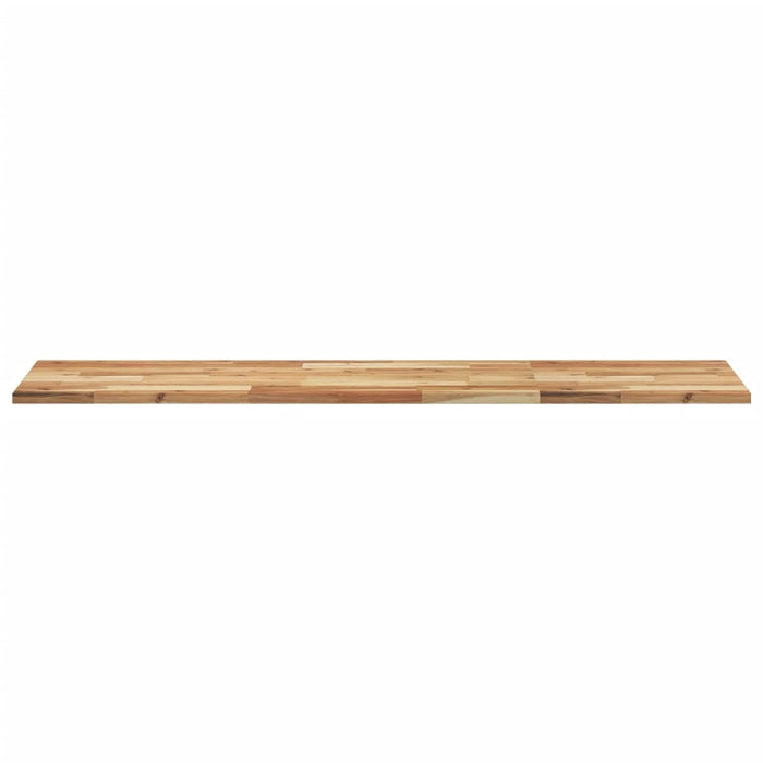 Raft suspendat 140x40x2 cm lemn masiv acacia netratat - WALTI WALTI