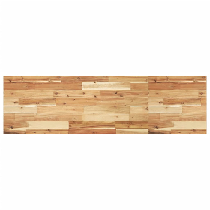 Rafturi suspendate 4 buc. 140x40x2cm lemn masiv acacia netratat WALTI