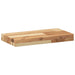 Rafturi suspendate 3 buc. 40x20x4 cm lemn masiv acacia netratat - WALTI WALTI