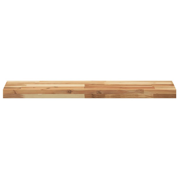 Rafturi suspendate 4 buc. 80x20x4 cm lemn masiv acacia netratat WALTI