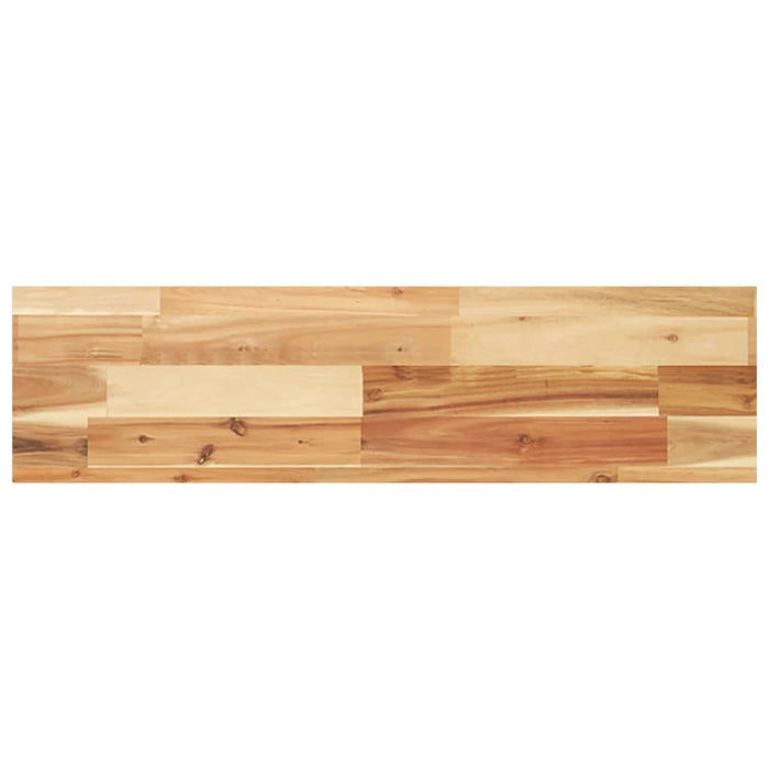 Rafturi suspendate 4 buc. 80x20x4 cm lemn masiv acacia netratat WALTI