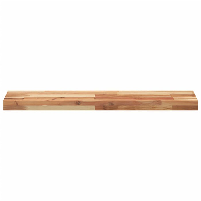 Rafturi suspendate 4 buc. 100x20x4cm lemn masiv acacia netratat WALTI