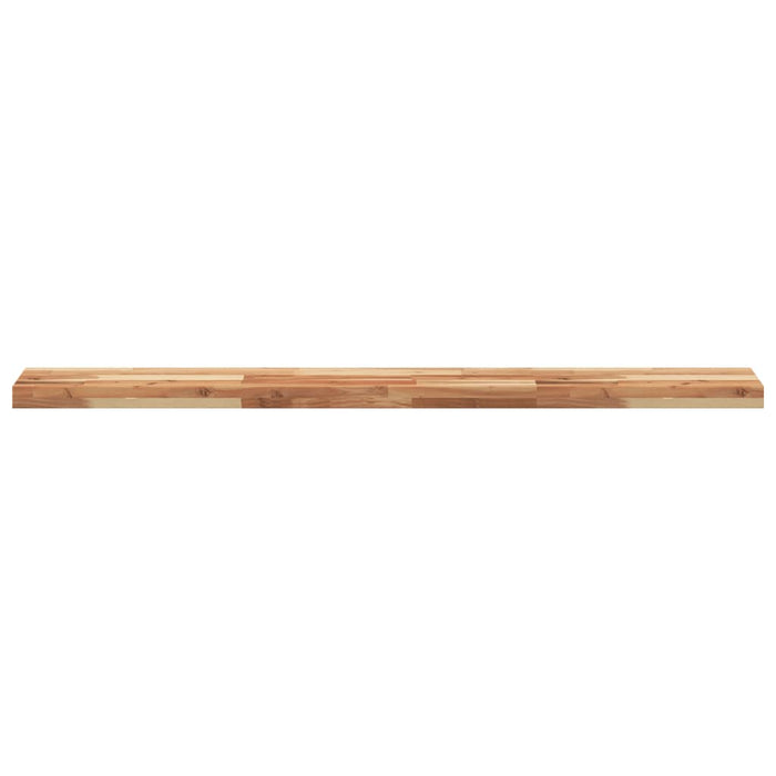 Rafturi suspendate 3 buc. 160x20x4cm lemn masiv acacia netratat - WALTI WALTI